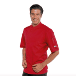 veste de cuisine bibao MC rouge isacco