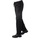 Pantalon de cuisine noir multipoches PANTACHEF - ISACCO